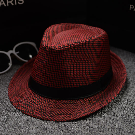 Gorra de Cuadros Houndstooth Clásica para Hombre - Estilo Europeo y Americano - Image 22