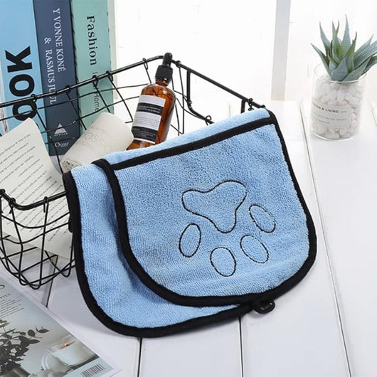 Toalla de Baño para Mascotas - Absorción Rápida para Perros y Gatos - Image 4