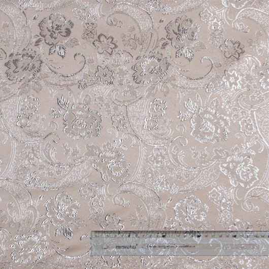 Tela Jacquard Dorada y Plateada en Poliéster - Image 11