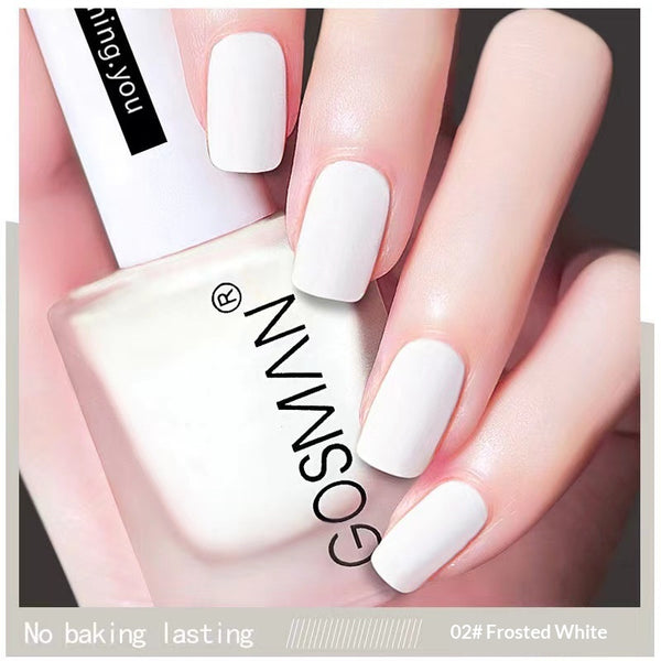 Esmalte de Uñas Secado Rápido Acabado Mate - Larga Duración