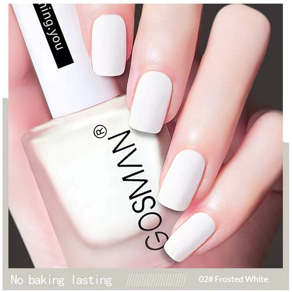 Esmalte de Uñas Secado Rápido Acabado Mate - Larga Duración