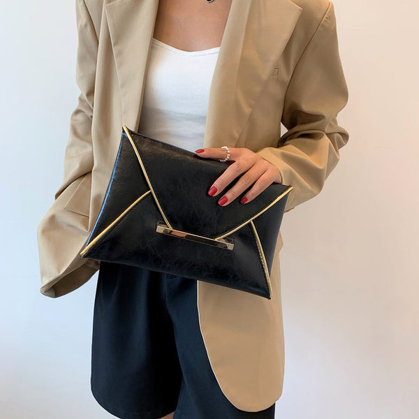 Cartera Sobre Minimalista de Color Sólido