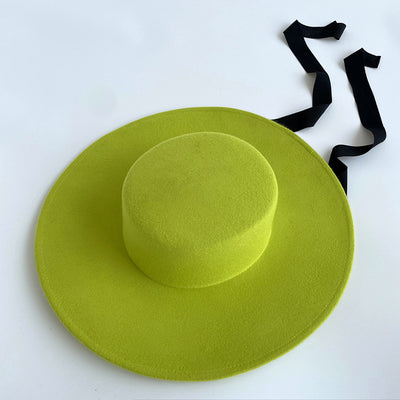 Sombrero de Lana Elegante Estilo Hepburn Europeo - Image 10