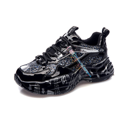 Zapatillas Papá Gruesas Coreanas para Mujer - Otoño Invierno - Image 11