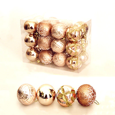Bolas Decorativas Electrochapadas 6cm - Set 24 Piezas para Festividades - Image 10