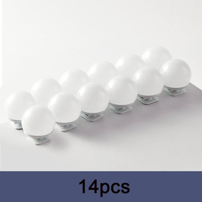 Espejo de Maquillaje LED con Luz Hollywood USB - Iluminación Tricolor Ajustable - Image 11