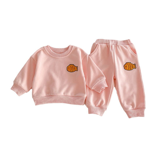 Conjunto de Pantalón y Suéter con Pez Bordado - Image 5