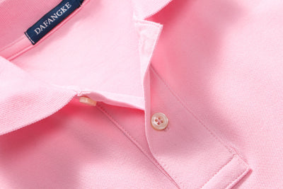 Blusa Ejecutiva de Algodón Elástico con Cuello Solapa y Bordado - Image 16