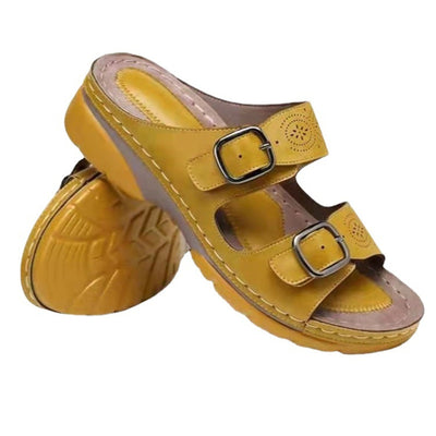 Sandalias Plataforma con Tacón Inclinado y Diseño Casual para Mujer - Image 8