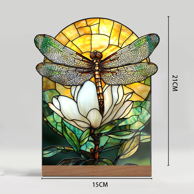 Adornos Decorativos Acrílicos con Efecto Cristal - Flores y Paisajes - Image 12