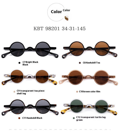 Gafas de Sol Retro Polarizadas con Lentejuelas de Color - Image 11