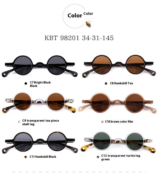 Gafas de Sol Retro Polarizadas con Lentejuelas de Color - Image 11