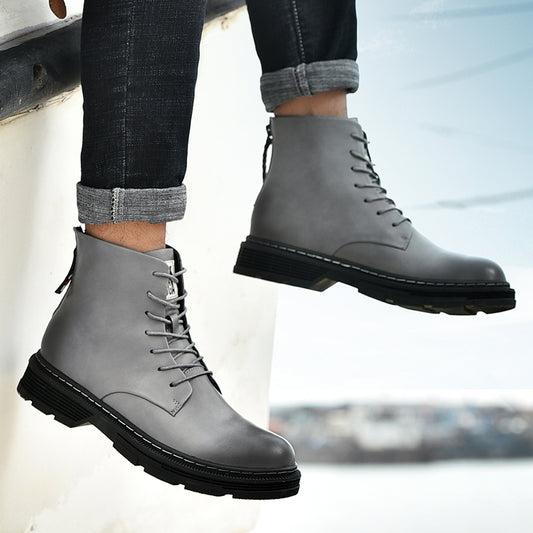 Botas de Plataforma con Cierre de Cremallera para Aventuras al Aire Libre