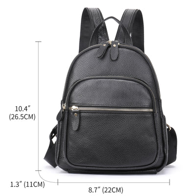 Mochila de Cuero Genuino para Mujer - Piel Premium Suave - Image 14