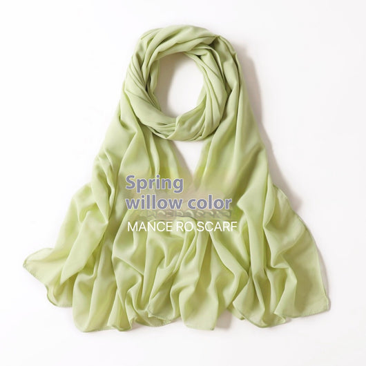 Pañuelo Chiffon Perla Multiuso - Velo Elegante para Cabello y Cuello - Image 30
