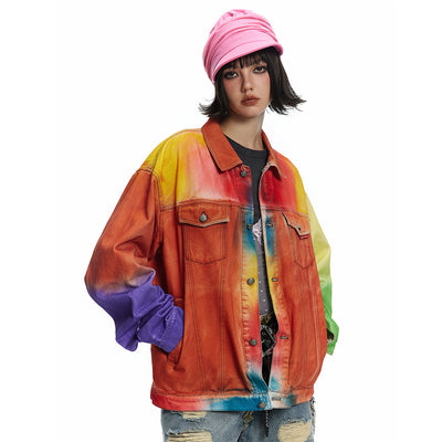 Chaqueta Denim Degradado Unisex