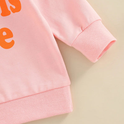 Suéter Infantil Unisex con Estampado de Letras - Image 21