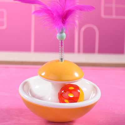 Juguete Interactivo Giratorio con Campana para Gatos - Image 4