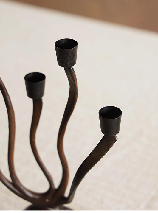 Candelabro Ramificado Negro de Múltiples Brazos - Image 10
