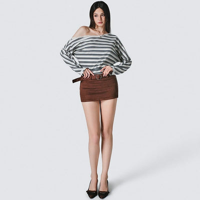 Blusa Tejida con Detalles de Encaje para Mujer - Image 8