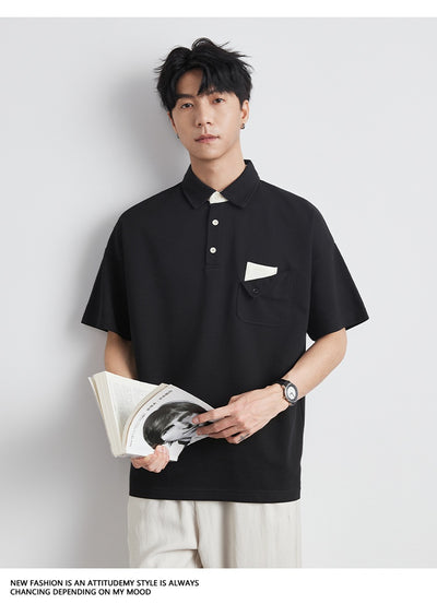 Polo Manga Corta Versátil para Hombre - Camiseta Clásica Multiuso - Image 12