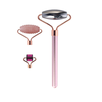 Set de Masaje Facial 3 en 1 con Cabezales Magnéticos Intercambiables - Image 10