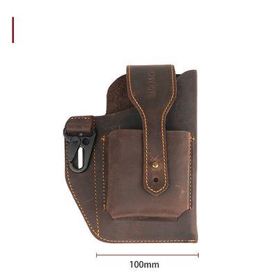 Bolsa Dual para Celular con Cinturón de Cuero - Porta Móvil de Trabajo - Image 10