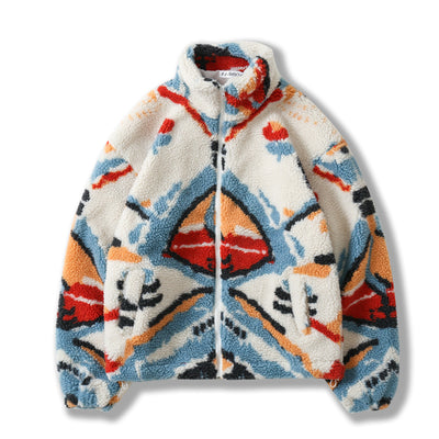 Chaqueta Acolchada Cuello Alto Unisex - Diseño Moderno para Parejas