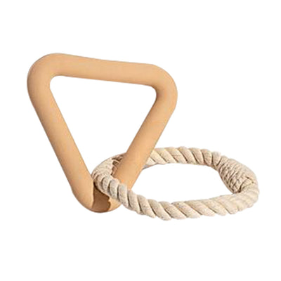 Juguete Interactivo de Cuerda para Perros - Anillo Triangular Resistente a Mordidas - Image 10