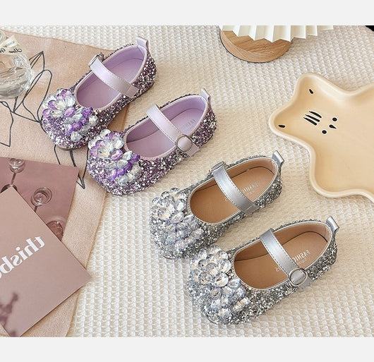 Zapatos de Rendimiento para Niñas con Diamante de Luz en Cristal - Image 17