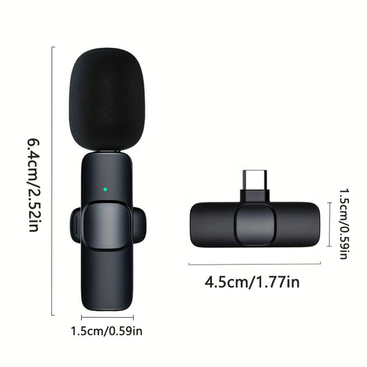Micrófono Inalámbrico Profesional de Solapa para iPhone e iPad - Image 8