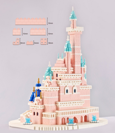 Castillo de Cuento de Hadas - Bloques de Construcción Diamante Pequeño Armable - Image 10