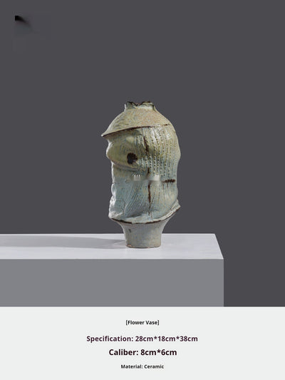 Jarrones de Cerámica Artesanal de Jingdezhen para Recepción de Hoteles y Posadas - Image 7