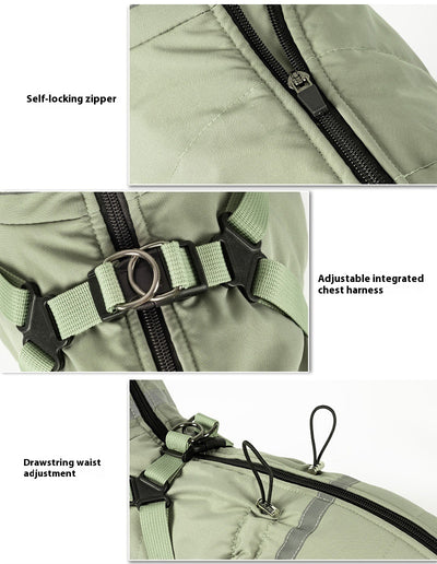 Abrigo Acolchado Térmico Integral para Invierno - Protección Total en Cuatro Puntos - Image 9