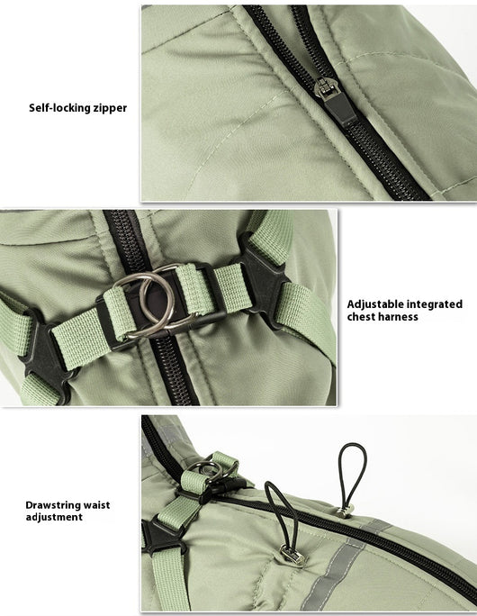 Abrigo Acolchado Térmico Integral para Invierno - Protección Total en Cuatro Puntos - Image 9