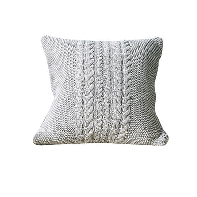 Funda de Cojín Acogedora Hecha a Mano 45x45cm - Image 4