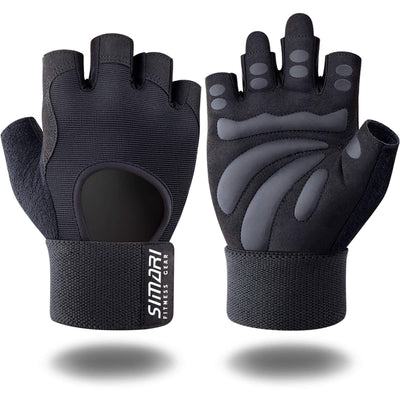 Guantes de Fitness para Hombre con Dedos Cortos - Image 4