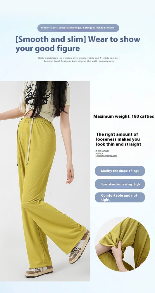 Pantalones Premamá Cómodos de Pierna Ancha sin Cintura Ajustable - Image 13