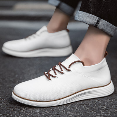 Zapatos Casuales para Hombre con Cordones Transpirables y Diseño Ligero