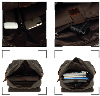 Mochila Escolar Impermeable con Tratamiento de Cera - Image 14