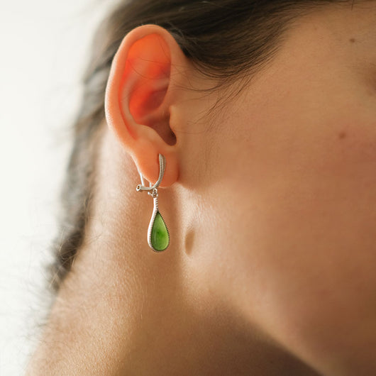 Aretes de Lujo Francés sin Perforación para Mujer - Image 3