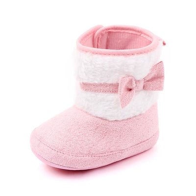 Zapatos de Bebé con Moño - Suela Blanda y Algodón Premium - Image 4