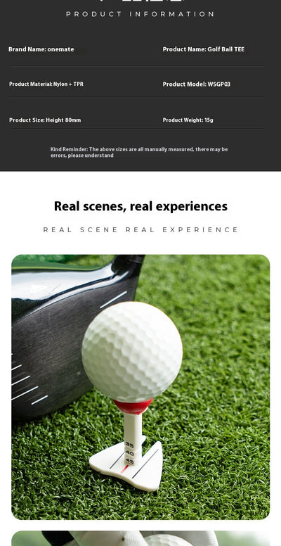 Marcador de Posición para Tee de Golf con Puntería Direccional - Image 15