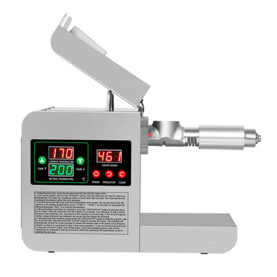 Prensa de Aceite Acero Inoxidable con Control de Temperatura - Extracción en Frío y Caliente - Image 6