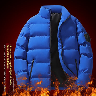 Chaqueta Acolchada de Algodón para Hombre - Abrigo Térmico Extra Grueso