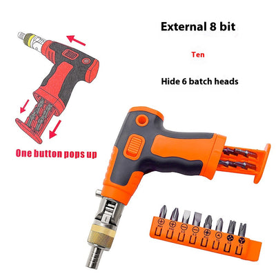 Juego de Destornillador y Llave Ajustable Multifunción para Reparación Automotriz - Image 8