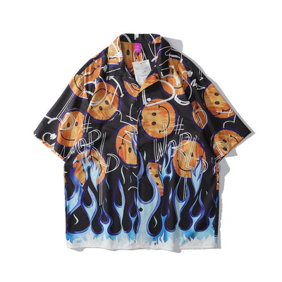 Camisa Estampado Floral Verano Hombre - Corte Holgado Tendencia Urbana - Image 10