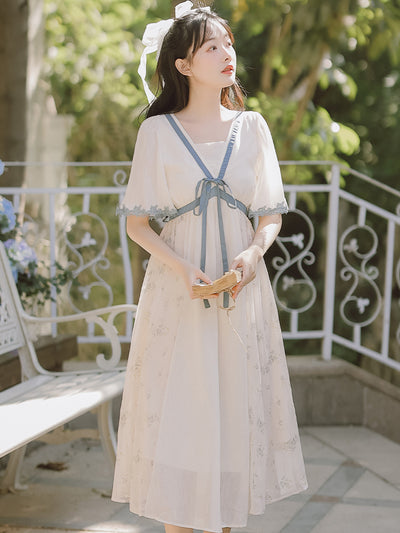 Vestido Hanfu Hada del Bosque para Mujer - Diseño Fairy Elegante - Image 3