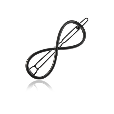 Clip de Cabello Geométrico Triangular de Metal con Motivo Luna - Image 15