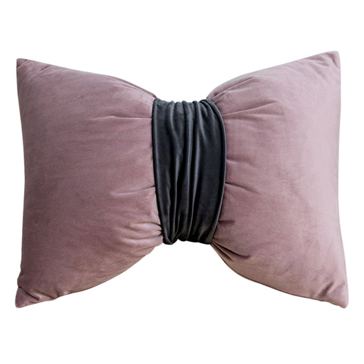 Almohada de Cintura Terciopelo con Moño Elegante - Image 11